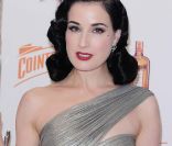 Dita von Teese, parfaite, à Miami, le 17 novembre 2011.