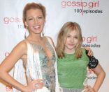 Blake Lively et Chloë Moretz chez Cipriani sur Wall Street à New York, pour fêter le 100e épisode de Gossip Girl le 19 novembre 2011.