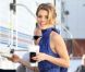AnnaLynne McCord sur le tournage de la série 90210 à Los Angeles, le 21 novembre 2011