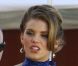 AnnaLynne McCord sur le tournage de la série 90210 à Los Angeles, le 21 novembre 2011