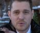 Image extraite du clip de Michael Bublé,  Santa Claus is coming to town , novembre 2011.