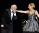 Michel Legrand et Natalie Dessay à l'Opéra Garnier, pour le gala du Conseil Pasteur-Weizmann, le 22 novembre 2011.