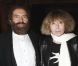 Clara et Marek Halter à l'Opéra Garnier, pour le gala du Conseil Pasteur-Weizmann, le 22 novembre 2011.