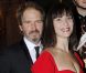 Géraldine Pailhas et Christopher Thompson à l'Opéra Garnier, pour le gala du Conseil Pasteur-Weizmann, le 22 novembre 2011.