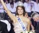 Laury Thilleman sublime dans une robe de soirée lors de son sacre en décembre 2010