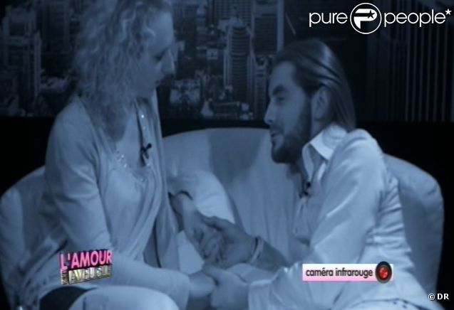 Cyrielle et Curtis dans L'amour est aveugle 2 sur TF1 le vendredi 25 novembre 2011