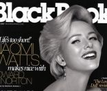 L\'actrice Naomi Watts, clairement inspiré par Marylin Monroe sur le papier glacé noir et blanc du magazine Blackbook. Janvier 2007.<br />