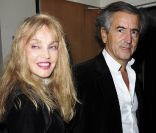 Bernard-Henri Lévy et Arielle Dombasle en septembre 2010. 