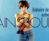 Jane Birkin, enceinte de Charlotte, sur la pochette d'Histoire de Melody Nelson, avec le singe Monkey.