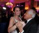 Jean d'Ormesson et Marie-Sarah Carcassonne lors du Bal des débutantes le 26 novembre 2011