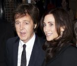 Paul McCartney et sa femme Nancy Shevell à Londres, le 29 novembre 2011.