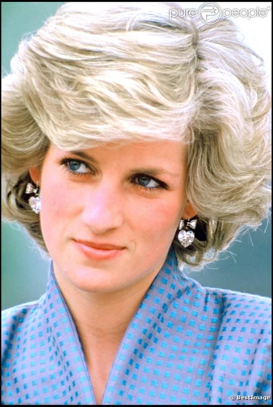 Lady Diana à Florence en avril 1985. 