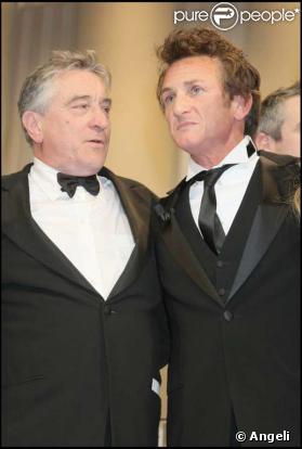 Robert de Niro et Sean Penn festival de Cannes 2008