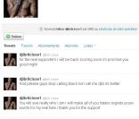 Le Tweeter de Djibril Cissé après le match nul de League Europa entre la Lazio de Rome et Vaslui le 1er décembre 2011