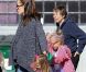 Jennifer Garner et ses filles Violet et Seraphina se rendent à leur cours de danse, samedi 3 décembre 2011, à Los Angeles