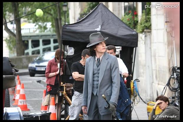 Sur le tournage de 'Chéri' de Stephen Frears...