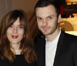 Valérie Donzelli et Kris Van Assche au dîner de charité parisien organisé au profit des enfants du Rwanda. Le 10 décembre 2011