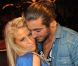 Zelko et Sabrina de Secret Story 5 lors de l'élection de Miss Petite de France 2012 au Cirque de Diana Moreno, le 11 décembre 2011