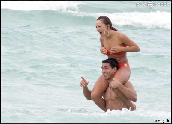 Mario Lopez et Karina Smirnoff