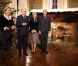 Le roi Albert II et la reine Paola de Belgique, seulement accompagnés de la princesse Astrid et du prince Lorenz, donnaient mercredi 14 décembre 2011 leur traditionnel concert de Noël, au Palais, à Bruxelles.