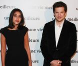 Guillaume Canet et Leila Bekhti à l'avant-première d'Une vie meilleure, à Paris le 15 décembre 2011. 