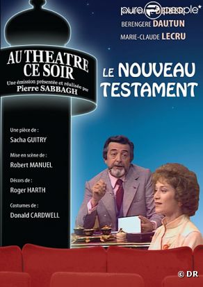 DVD de la collection Au théâtre ce soir : Le Nouveau Testament avec Paul-Emile Deiber 
