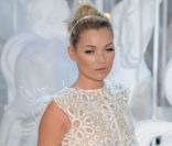 Kate Moss défilait pour Louis Vuitton lors de la présentation printemps-été 2012 à Paris. Le 5 octobre 2011. 