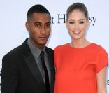 Le top model Doutzen Kroes et son mari Sunnery James à Antibes le 19 mai 2011. 