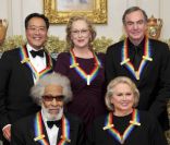 Meryl Streep (au centre) lors des honneurs remis au Kennedy Center à Washington - 3 décembre 2011