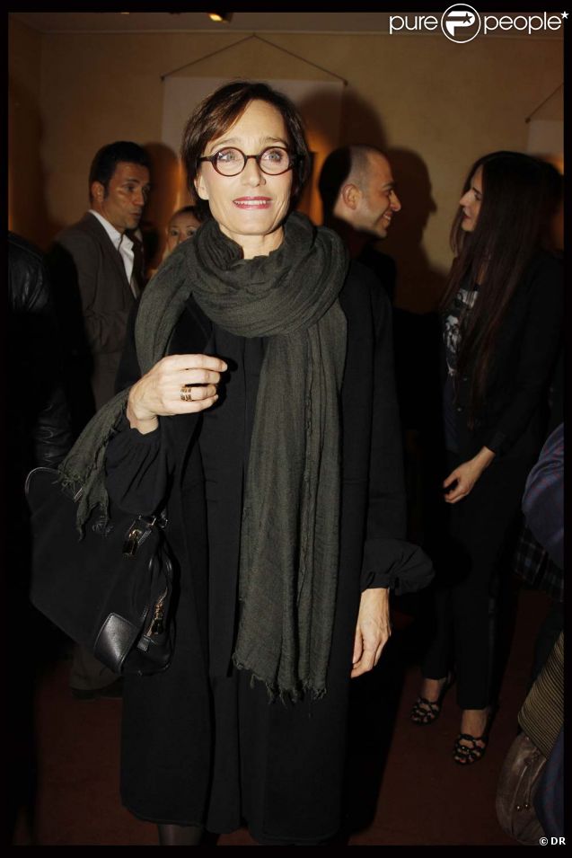 Kristin Scott Thomas à Paris, le 21 novembre 2011.