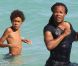 Edgar Davids a la fibre paternel le 1er janvier 2012 à Miami
