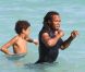 Edgar Davids a la fibre paternel le 1er janvier 2012 à Miami