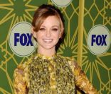 Jayma Mays de  Glee  à la soirée All-Star d'hiver de la Fox, à Pasadena, le 8 janvier 2012.