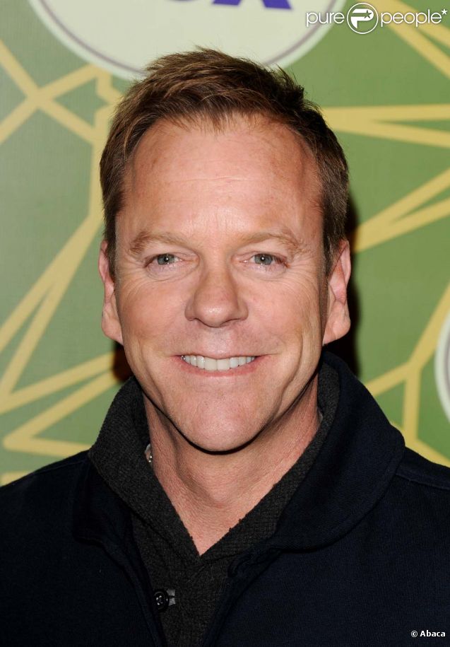 Kiefer Sutherland à la soirée All-Star d'hiver de la Fox, à Pasadena, le 8 janvier 2012.