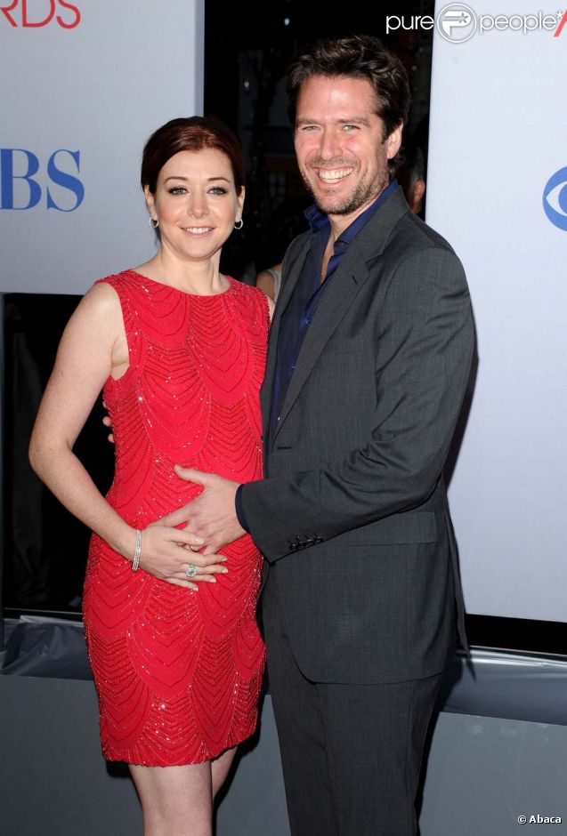 Alyson Hanningan et Alexis Denisof aux People's Choice Awards à Los Angeles, le 11 janvier 2012.