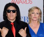 Gene Simmons et Shanon Tweed aux People\'s Choice Awards à Los Angeles, le 11 janvier 2012.