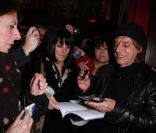 Jean-Louis Aubert à l\'Olympia à l\'occasion de l\'enregistrement de La Fête de la chanson française, à Paris, le 12 janvier 2011.