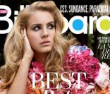 Lana Del Rey en couverture du magazine  Billboard , janvier 2012.