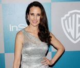 Andie MacDowell lors de la soirée WB InStyle magazine à Los Angeles. Le 15 janvier 2012