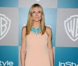 Heidi Klum lors de la soirée WB InStyle magazine à Los Angeles. Le 15 janvier 2012