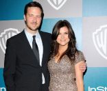 Tiffani Thiessen et son époux lors de la soirée WB InStyle magazine à Los Angeles. Le 15 janvier 2012