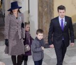  La princesse Mary et le prince Frederik de Danemark ont suivi en famille, avec leurs deux grands enfants, le prince Christian et la princesse Isabella, la messe en l'honneur du jubilé de la reine Margrethe. 
 Dans le cadre du jubilé de rubis de la reine Margrethe II de Danemark, un office religieux a été célébré dimanche 15 janvier 2012 en la chapelle de Christiansborg, en présence de la famille royale et des invités étrangers. 