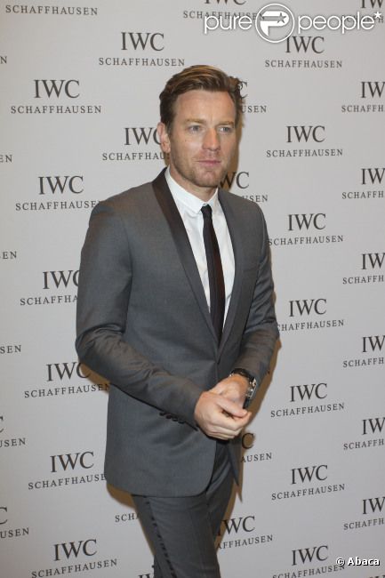 Ewan McGregor le 17 janvier à Genève pour le Top Gun Gala Event