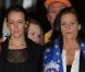 La princesse Stéphanie de Monaco et sa fille Pauline Ducruet lors du 36e Festival International du cirque de Monte-Carlo à Monaco le 21 janvier 2012