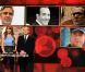 Jennifer Lawrence annonce les nominations aux Oscars le 24 janvier 2012 : George Clooney, Jean Dujardin, Gary Oldman, Demian Bichir et Brad Pitt sont nommés pour le prix du meilleur acteur 
