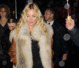 Kate Moss à la soirée Prada qui s'est déroulée le 24 janvier 2012