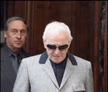 Charles Aznavour à l'hommage à Jean-Claude Brialy