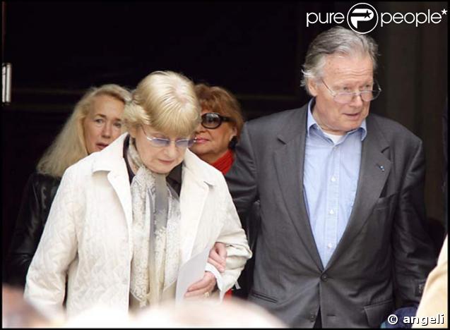 Françoise Dorin, et Jean Piat à l'hommage à Jean-Claude Brialy