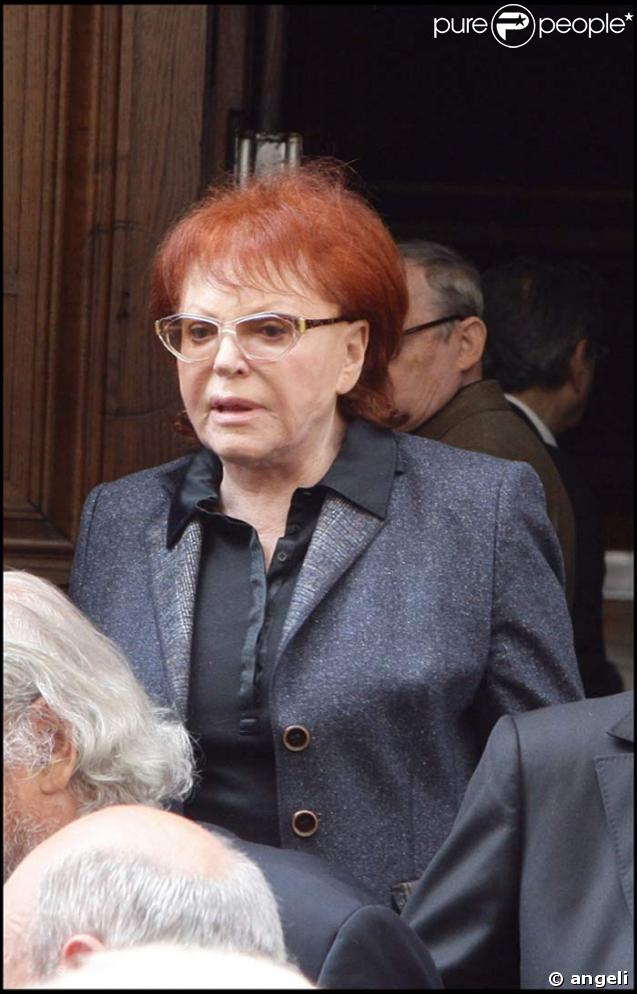 Régine à l'hommage à Jean-Claude Brialy