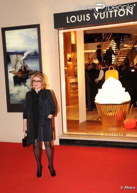 La grande Catherine Deneuve lors de l'inauguration de la  
